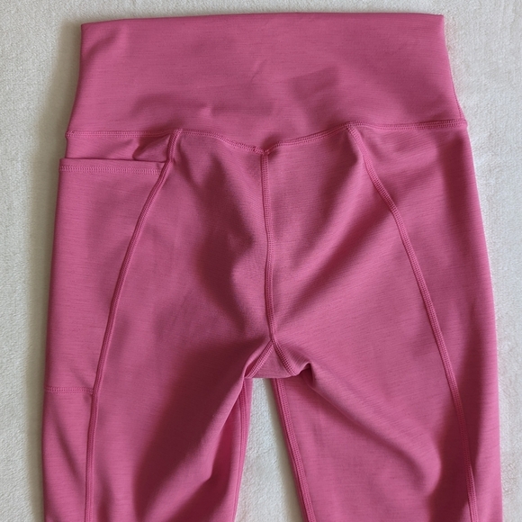 Sweaty Betty Leggings Super Sculpt High Rise 7/8 Side Pocket Pink M (8/10) NWT - Picture 8 of 16